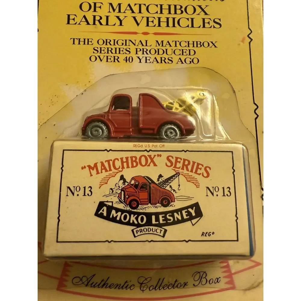 MATCHBOX ORIGINALS‎ LE SERIES II #13 BEDFORD WRECK TRUCK . (Red)